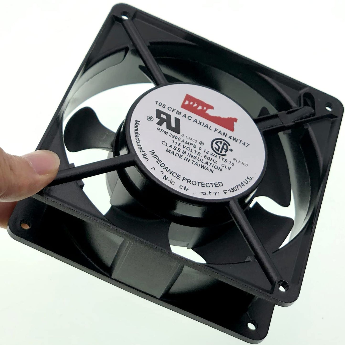 for 4WT47 AXIAL Fan 115V-AC 105CFM Cooling Fan D506793,120mm Cabinet Welding Cooling Fan, Square ac axial Fan