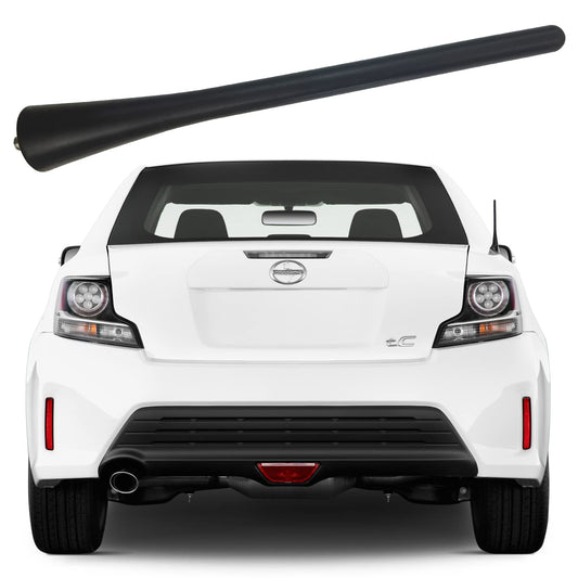 7 inch Rubber Antenna for Scion xA (2004-2006), Scion tC (2005-2016), Scion iQ (2012-2015) AM/FM Radio Short Antenna Replacement