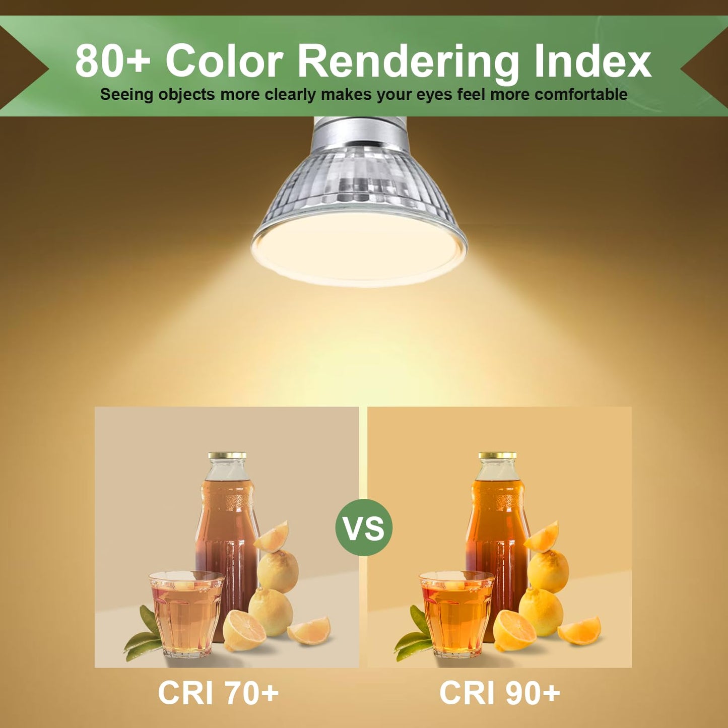 SerBion GU10 120V 50W Halogen Light Bulbs for Track and Range Hood, GU10+C Candle Warmer Lamp with Dimmable, 2700K Warm White, 6000+Hours Long-Lasting