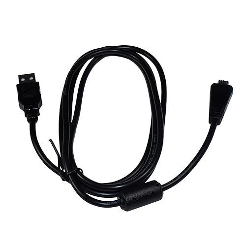 HQRP USB Data Cable Cord Compatible with Sony Cyber-Shot DSC-TX10, DSC-TX20, DSC-TX5, DSC-TX55, DSC-TX66, DSC-TX100, DSC-TX100V Digital Camera Coaster