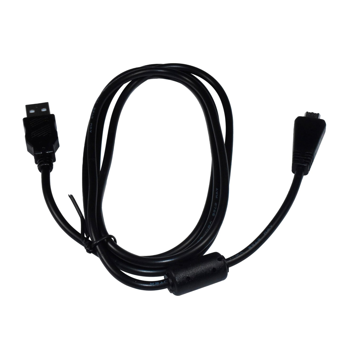 HQRP USB Data Cable Cord Compatible with Sony Cyber-Shot DSC-WX30, DSC-WX10, DSC-WX9, DSC-WX7, DSC-WX5 Digital Camera Coaster