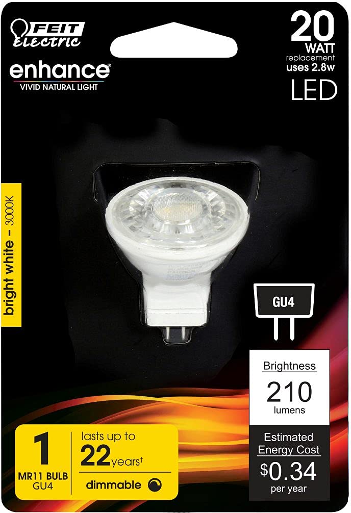 FEIT ELECTRIC BPFTD/930CA MR11 3K 12V LED Bulb