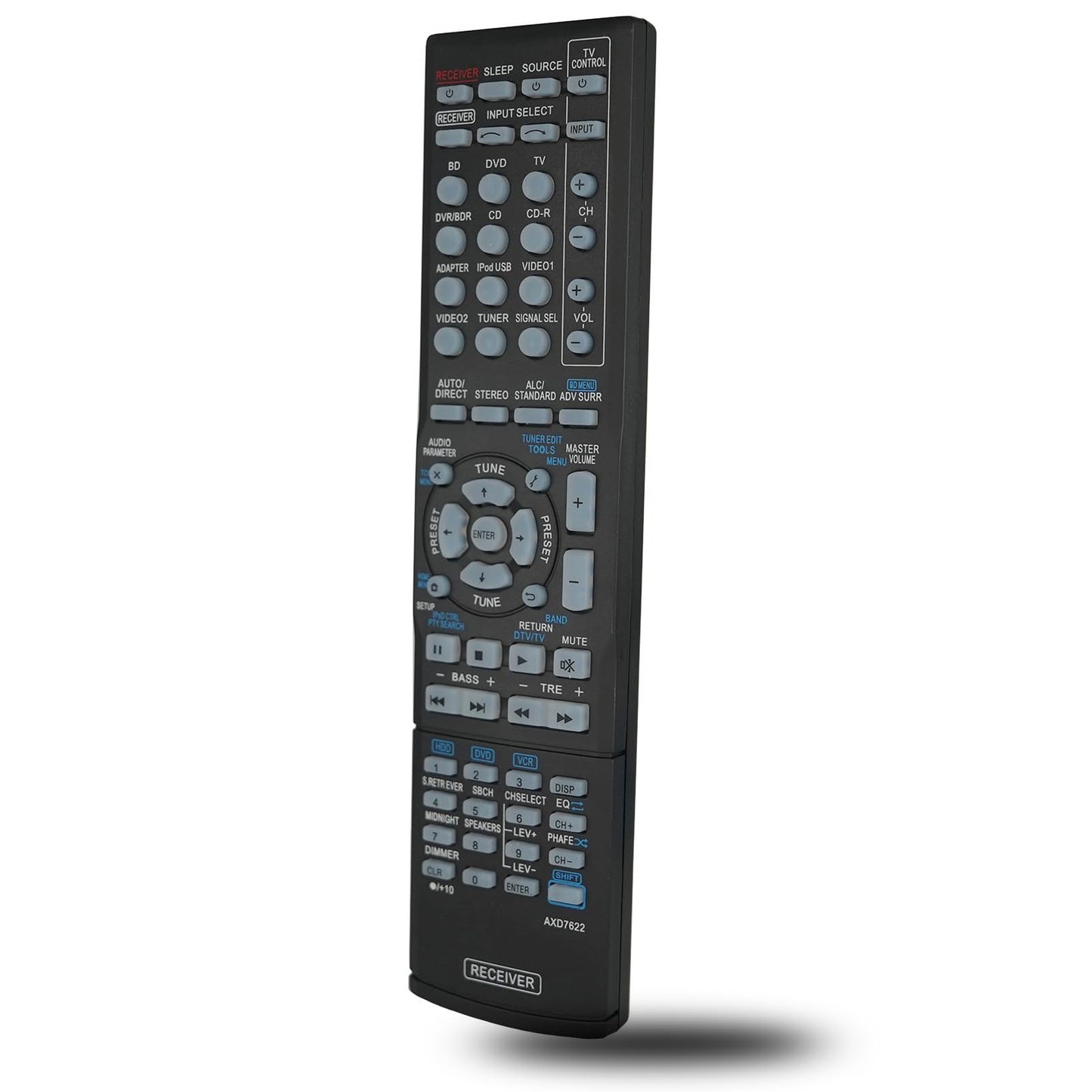 Universal Replacement AXD7622 Remote Control for Pioneer AXD7624 VSX-23TXH VSX-921-K VSX-523-K AV A/V Audio/Video Receiver