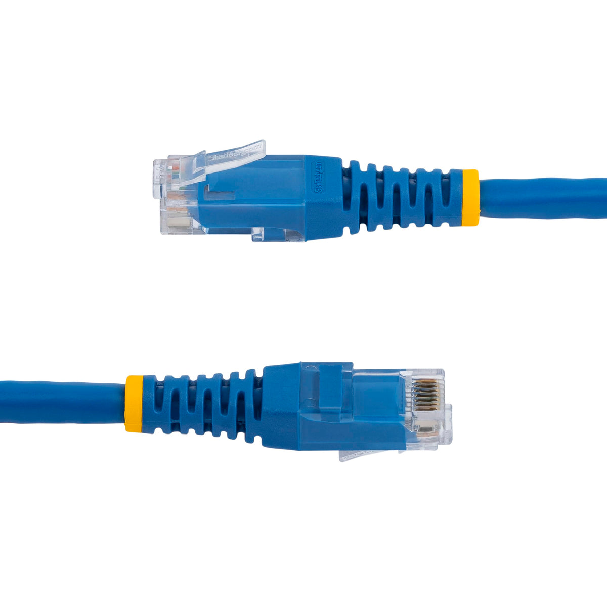 StarTech.com 1 ft. CAT6 Ethernet Cable - 10 Pack - ETL Verified - Blue CAT6 Patch Cord - Molded RJ45 Connectors - 24 AWG Copper Wire - UTP Cable