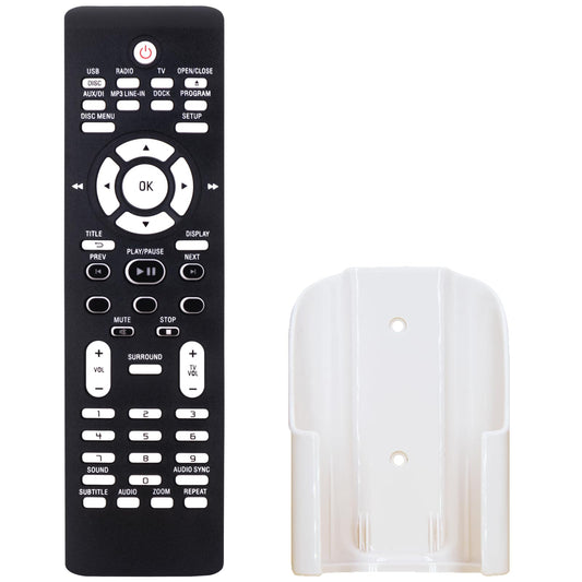 Replacement Remote Control for Philips HTS3357/98 HTS3152 HTS3154/12 HTS3155/78 HTS3154/05 HTS3357/93 DVD Home Theater System