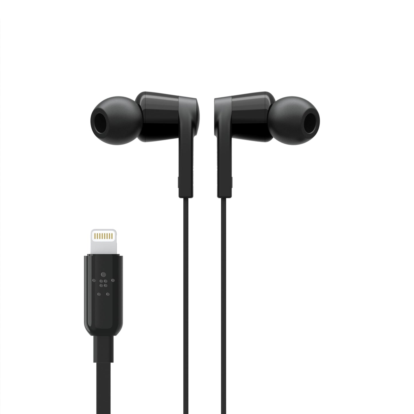 Belkin Wired Earbuds with Lightning Connector, Built-in Mic