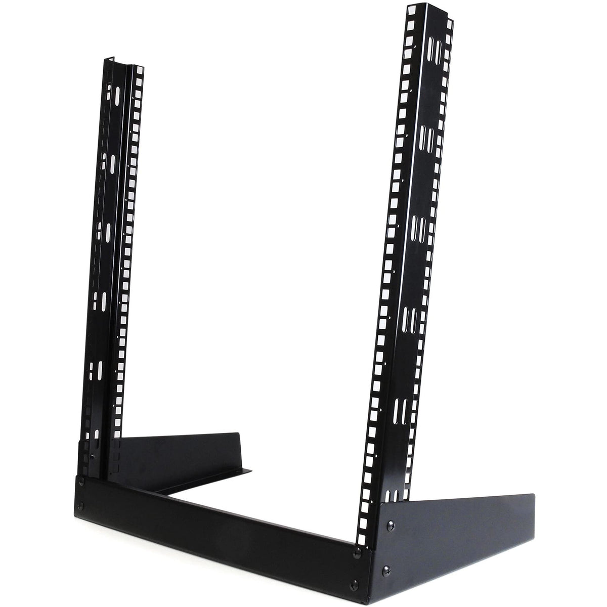 StarTech 12U 2-Post Desktop Open-Frame Rack, 19in, 110lb, TAA (RK12OD)