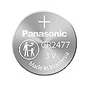 Panasonic Battery CR2477 Lithium 3V (1 Battery Per Pack)