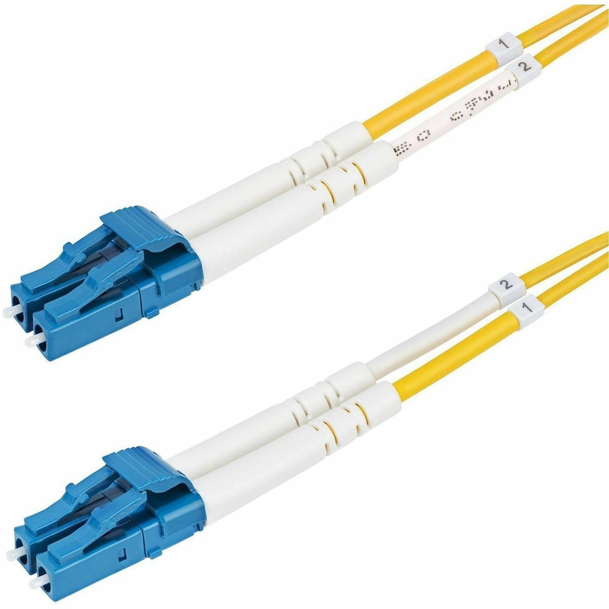 StarTech 164ft/50m OS2 Fiber Cable, LC to LC, 9/125 Duplex, LSZH