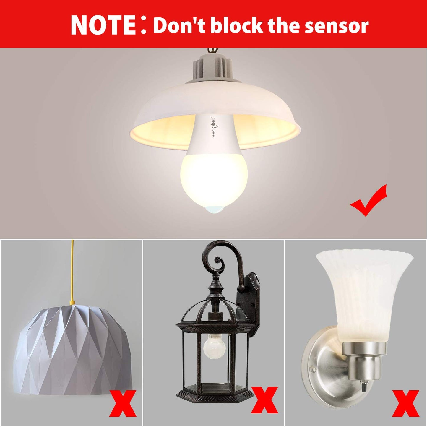 Sengled Motion Sensor Light Bulbs, A19, 5000K Daylight LED Bulb Motion Activated Dusk to Dawn Security Light Bulb, 75 Watt Outdoor Lighting for Front