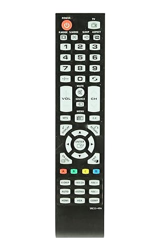 SRC11-49A SRC1149A TV Remote Control Compatible for Seiki TV Sc322ti, Sc402TT