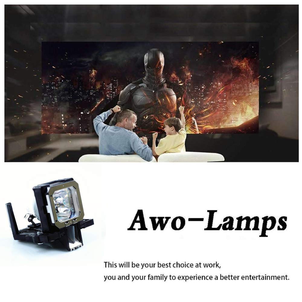 AWO Original NSHA230W Lamp Bulb for PK-L2312UG/PK-L2312UP/PK-L2313UG/PK-L2313UP with Housing for JVC