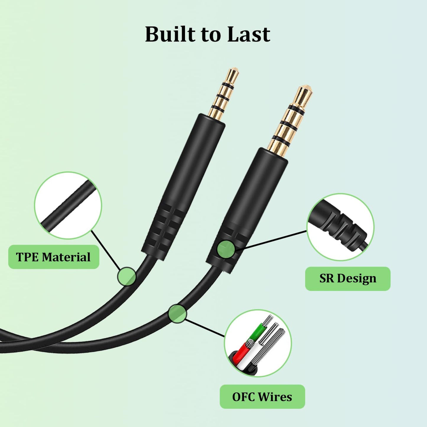 3.5mm to 2.5mm Audio Cable for JBL Headphones, Replacement Aux Cord Compatible with JBL Tune 760NC 750BTNC 710BT 700BT 660NC Live 660NC 650BTNC 500BT…