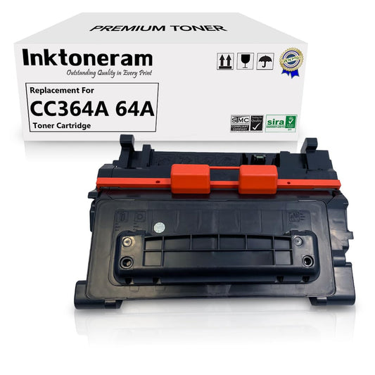 Inktoneram Compatible Toner Cartridge Replacement for HP CC364A 64A LaserJet P4014dn P4014n P4015dn P4015n P4015tn P4015x P4515n P4515tn P4515x
