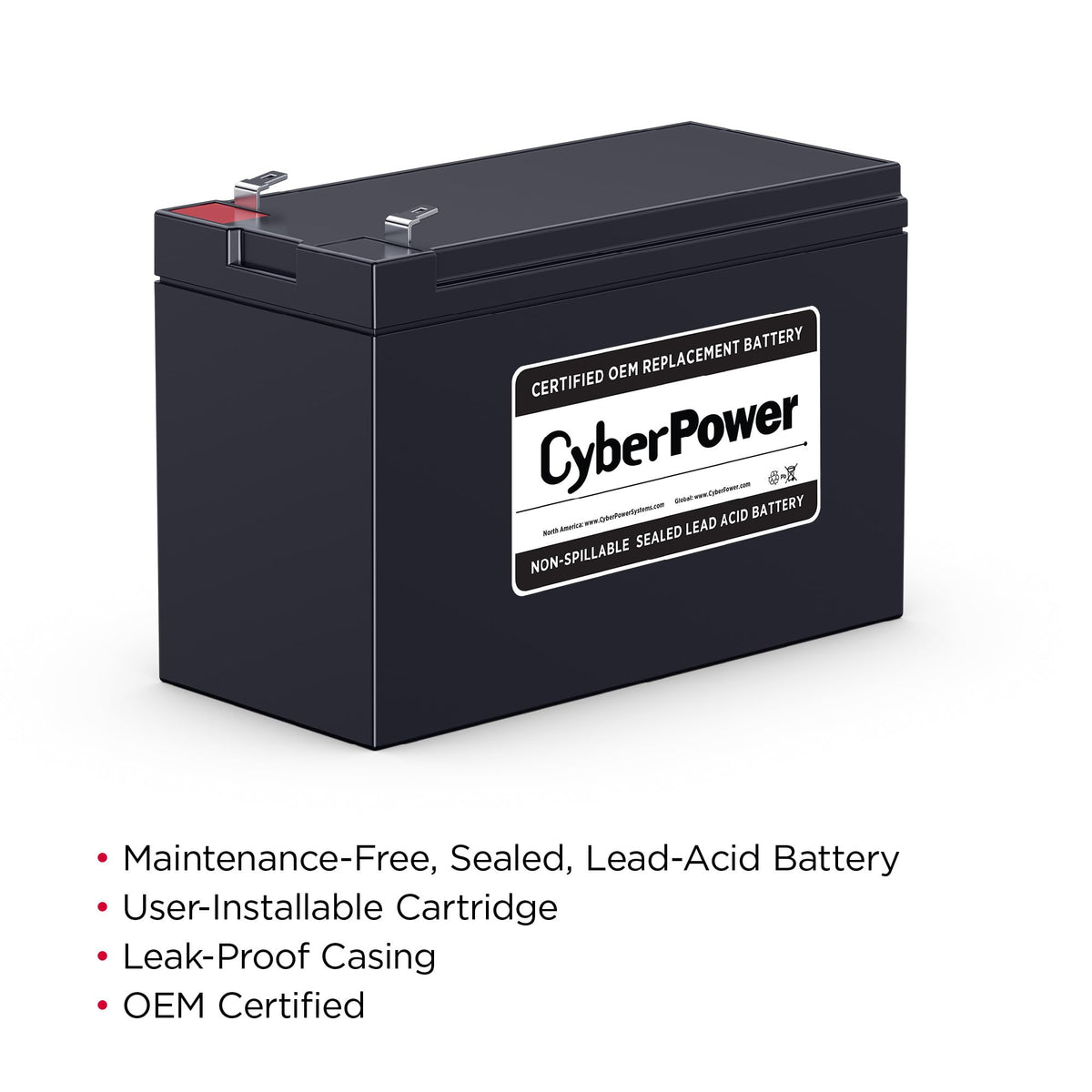 CyberPower RB1270B UPS Replacement Battery Cartridge