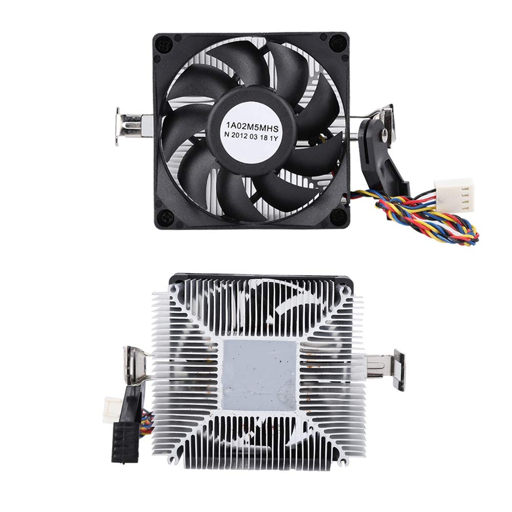 12V CPU Cooling Fan, Extruded Aluminum Heatsink CPU Cooler Hydraulic Bearing 2200RPM High Speed 7015 Silent Fan for