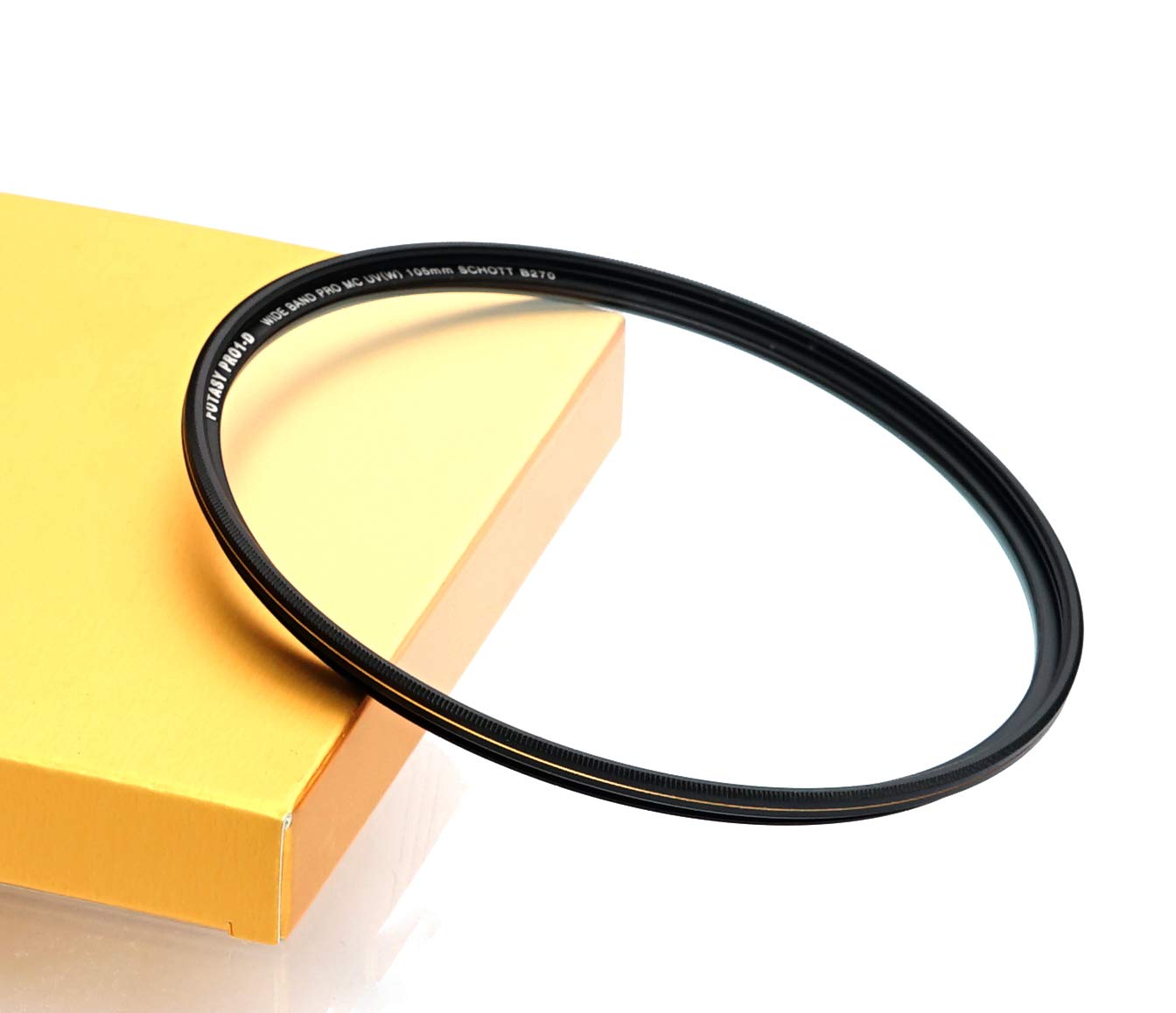 Fotasy 105mm Ultra Slim UV Protection Lens Filter, Nano Coatings MRC Multi Resistant Coating Oil Water Scratch, 18 Layers Multi-Coated 105 mm MCUV