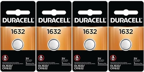 2 X 4 Pcs Lithium Battery ECR1632 CR1632 DL 1632 3V Batteries