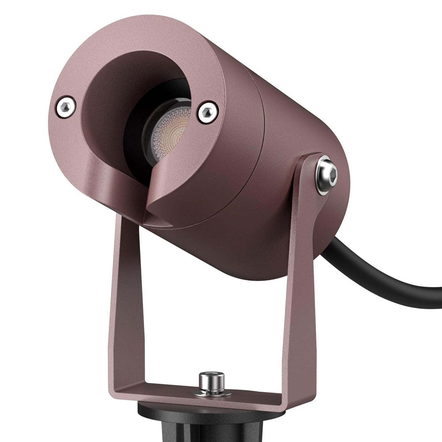 Low Voltage LED Spotlight 3W Outdoor Landscape Lighting, 12V AC/DC Waterproof Spot Lights 3000K Warm White Up Light Heavy Duty Light Fixtures Outdoor