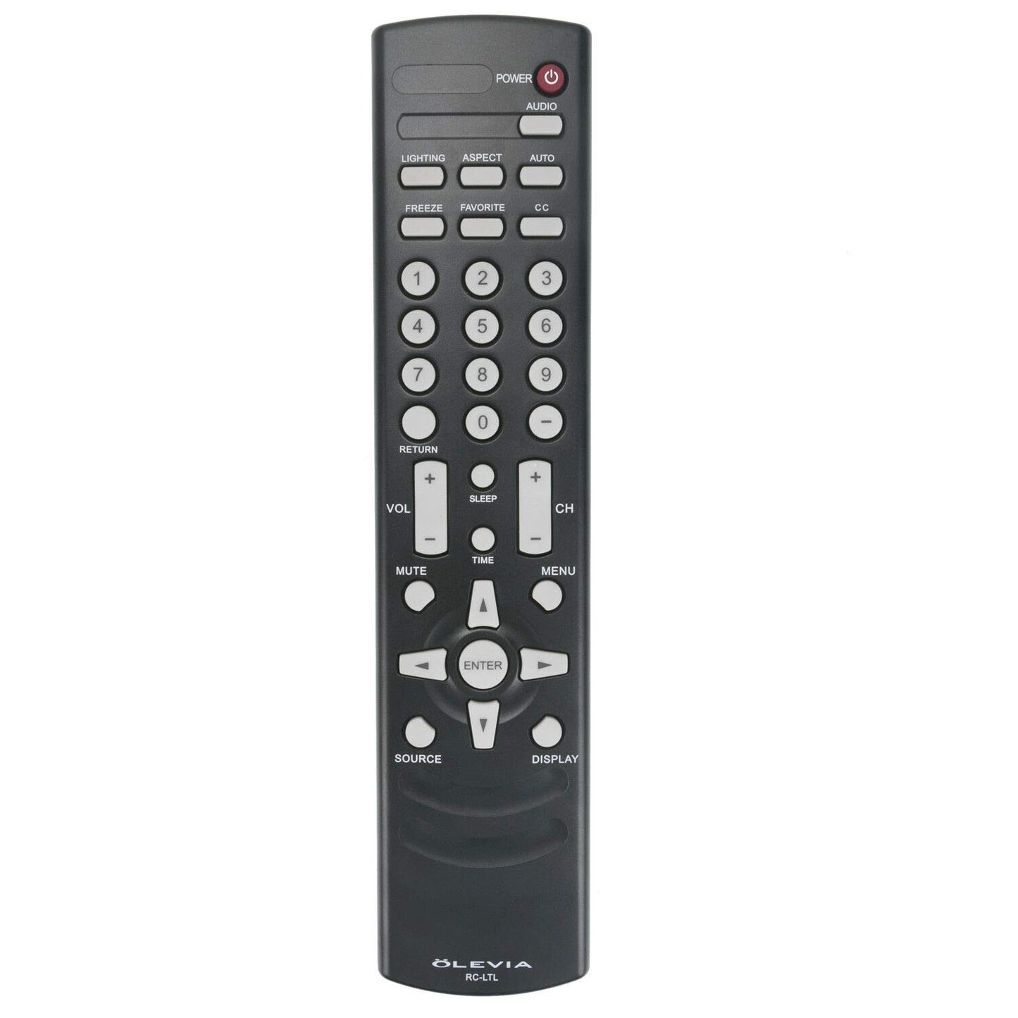 RC-LTL Remote for Olevia TV 219H 226T 226V 227-S11 227-S12 227V 232S 242V 332H