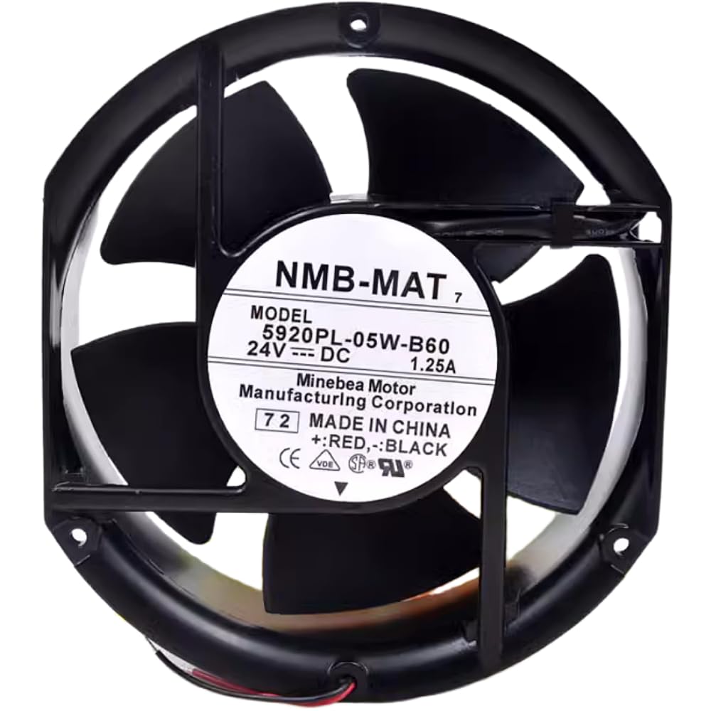 for 5920PL-05W-B60 24V 1.25A 17CM 17251 2-Wire Cooling Fan