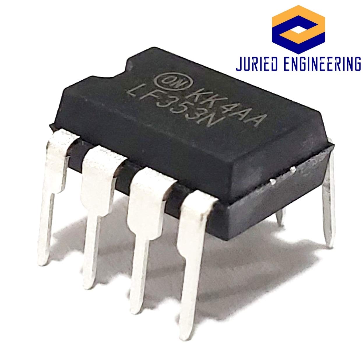 Juried Engineering LF353N LF353 2-Channel Wide Bandwidth JFET Input Operational Amplifier Op Amp Breadboard-Friendly IC DIP-8 (Pack of 5)