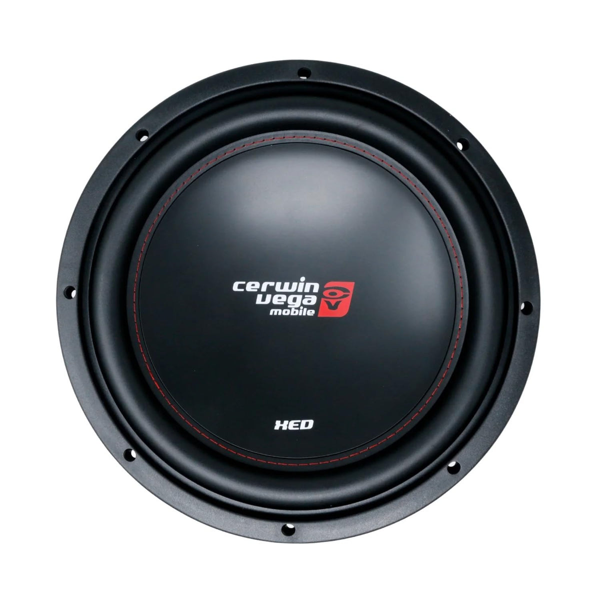 Cerwin Vega Mobile XED10V2 10'' Subwoofer- 800W Peak Power, Parabolic Poly Cone, High Roll Surround, 4 Ohm, Coaxial, 1 Year Warranty