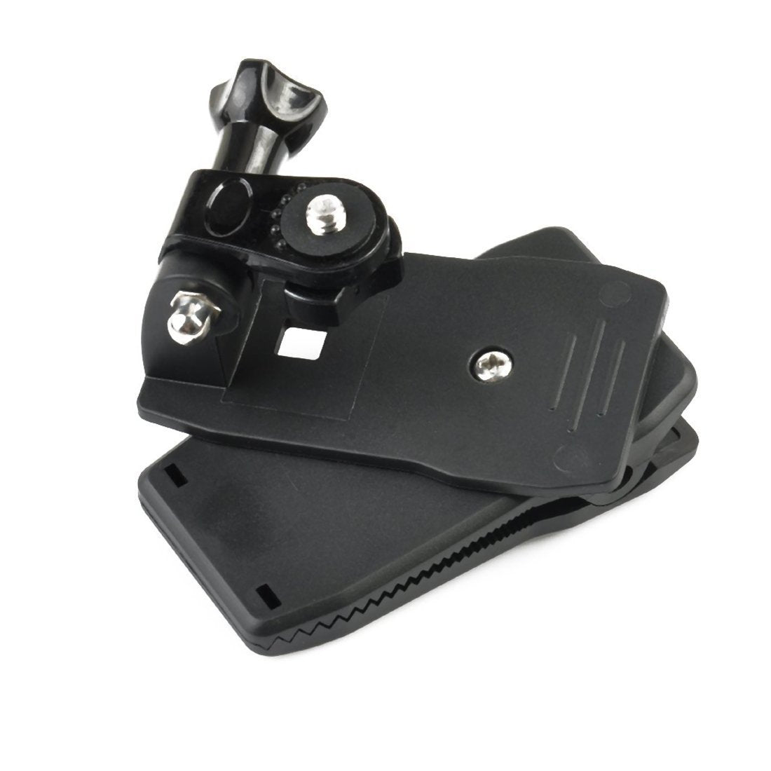 360 Degree Rotary Backpack Hat Rec-Mounts Clip Fast Clamp Mount for GoPro Hero 2 3 3+ Sony action cam HDR-AS200V AS100V AS30V AS20V AZ1 FDR-X1000VR