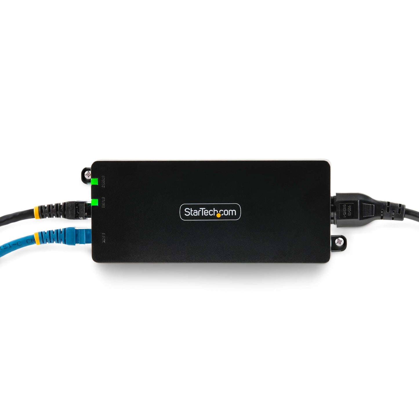 StarTech.com 1-Port 10Gbps PoE++ Injector, 90W, 2.5/5/10G Ethernet/10/100/1000Mbps, PoE++ , TAA (802.3af/802.3at/802.3bt)