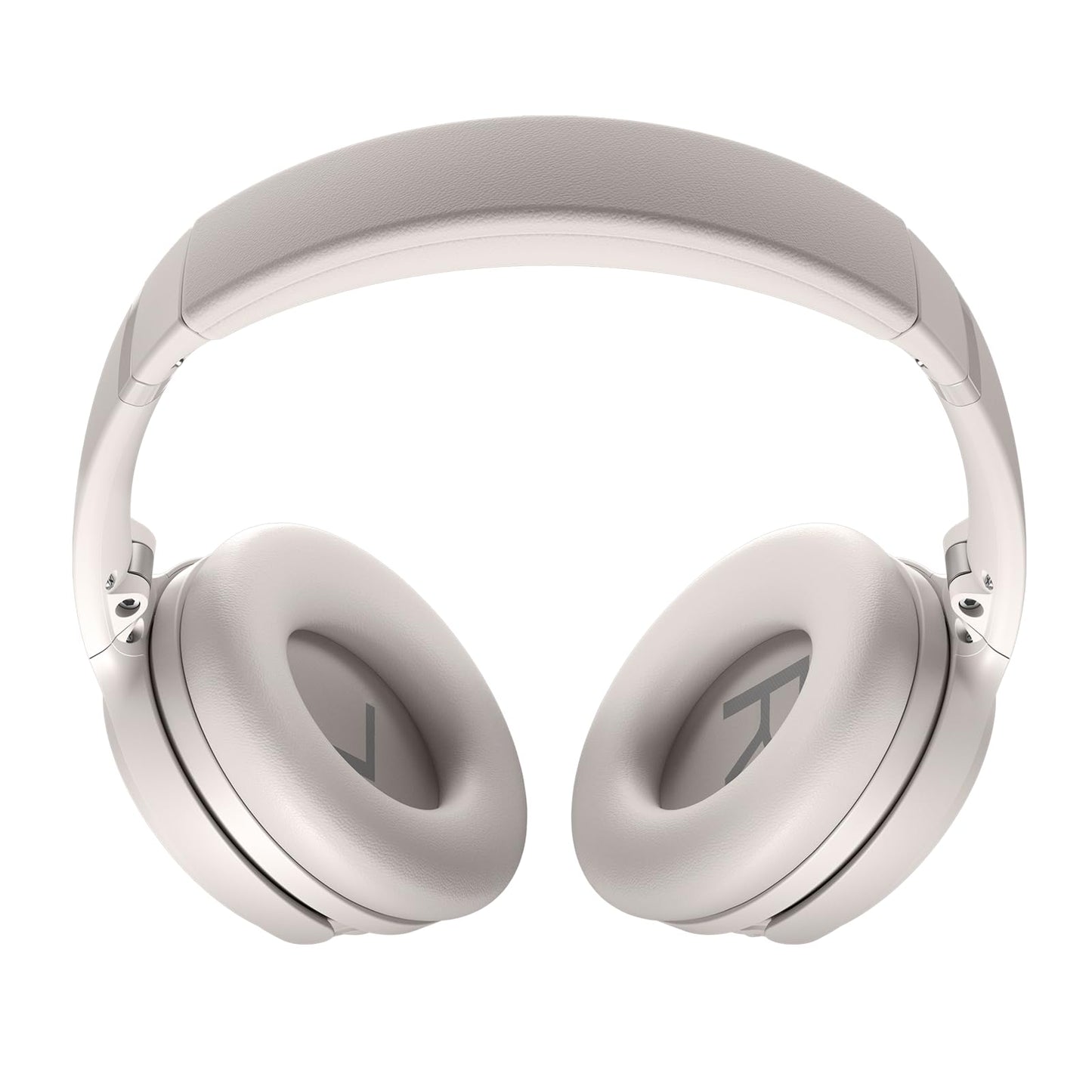 Bose QuietComfort Wireless Noise Cancelling Headphones, Bluetooth Over Ear Headphones with Up to 24 Hours of Battery Life, White Smoke (Renewed)