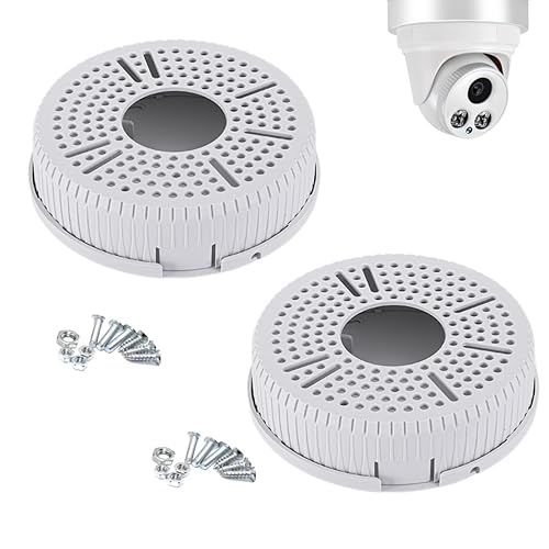 GledeYeTec 5.5" Camera Base Junction Outlet Box, Universal Junction Box for CCTV Surveillance Cameras, Plastic Waterproof Junction Box Mount Bracket