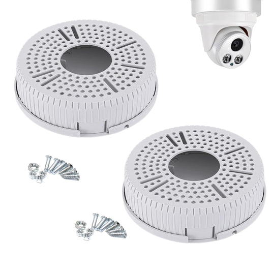 GledeYeTec 5.5" Camera Base Junction Outlet Box, Universal Junction Box for CCTV Surveillance Cameras, Plastic Waterproof Junction Box Mount Bracket