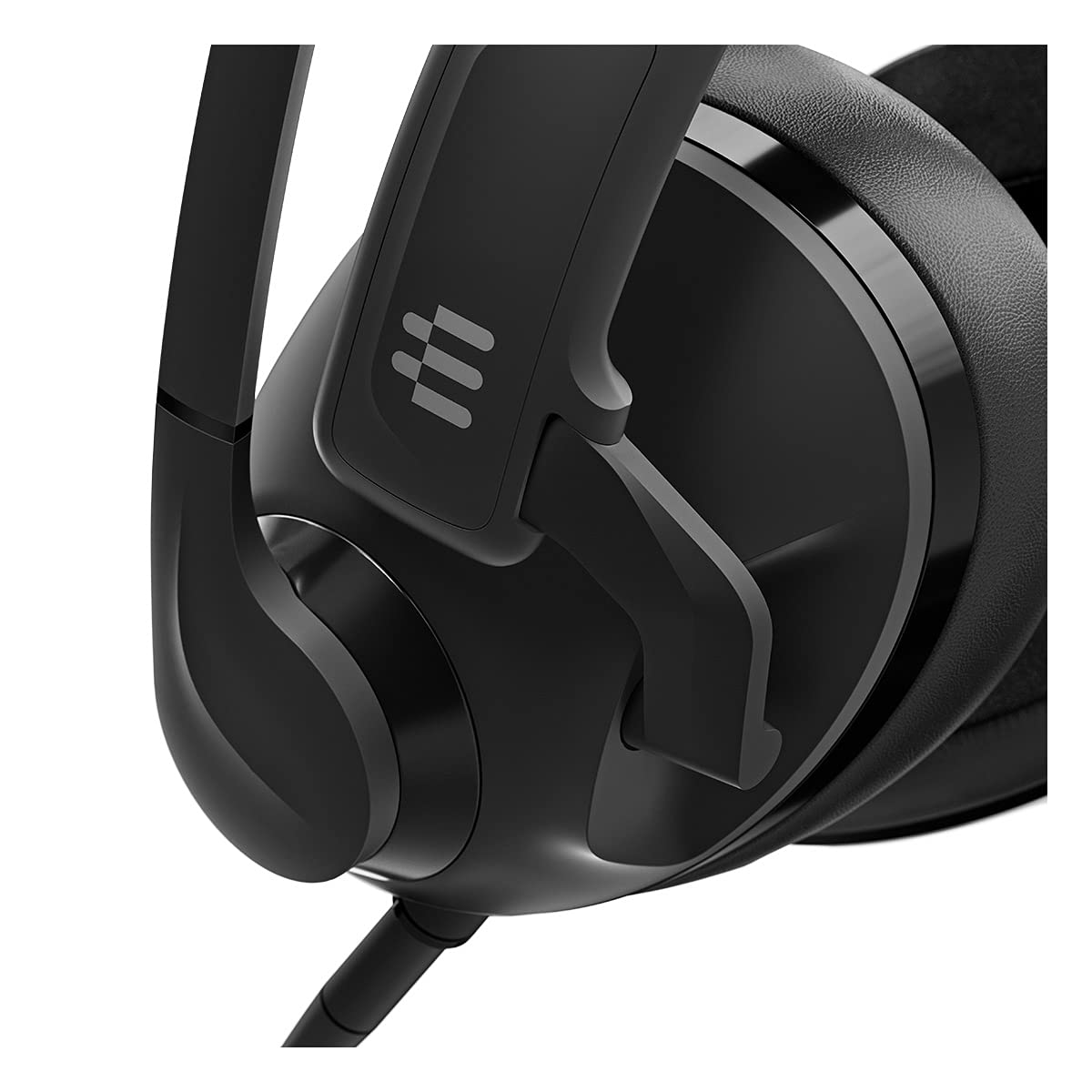 EPOS H3 Closed Acoustic Gaming Headset with Noise-Cancelling Microphone - Plug & Play Audio - Around The Ear - Adjustable, Ergonomic - for PC, Mac