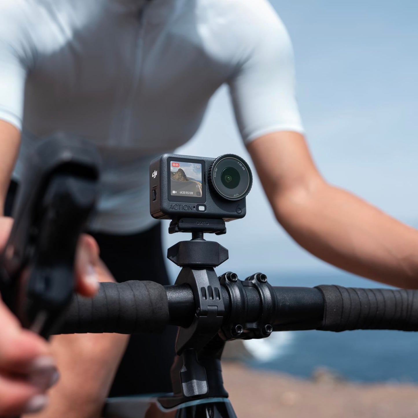 DJI Osmo Action Dual-Direction Mini Handlebar Mount, Compatibility: Osmo Action 6, Osmo Nano