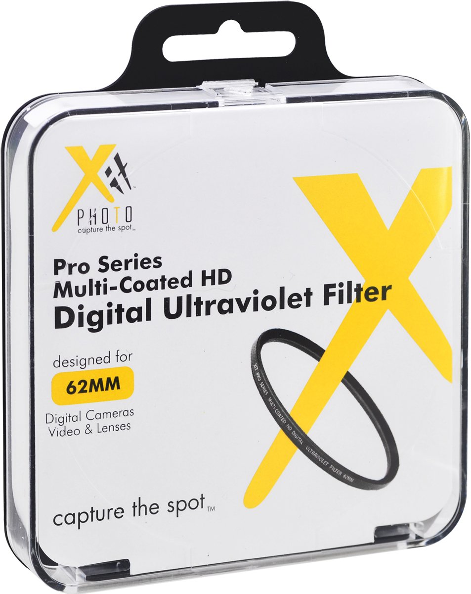 Xit XT62UV 62 Camera Lens Sky and UV Filters