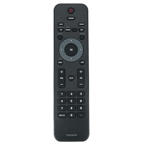 Universal Remote Control Compatible for All Philips LCD LED TV - Not Setup Required