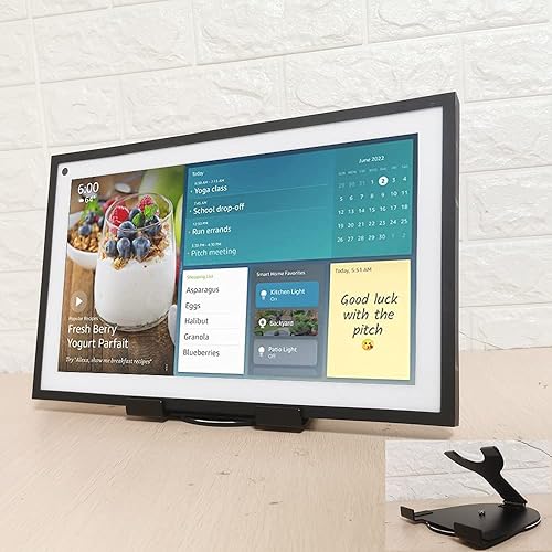 ATOPHK Ech_ooo Show 15 Stand Swivel and Tilt - Perfect Viewing Angle for All Your Needs (Black)