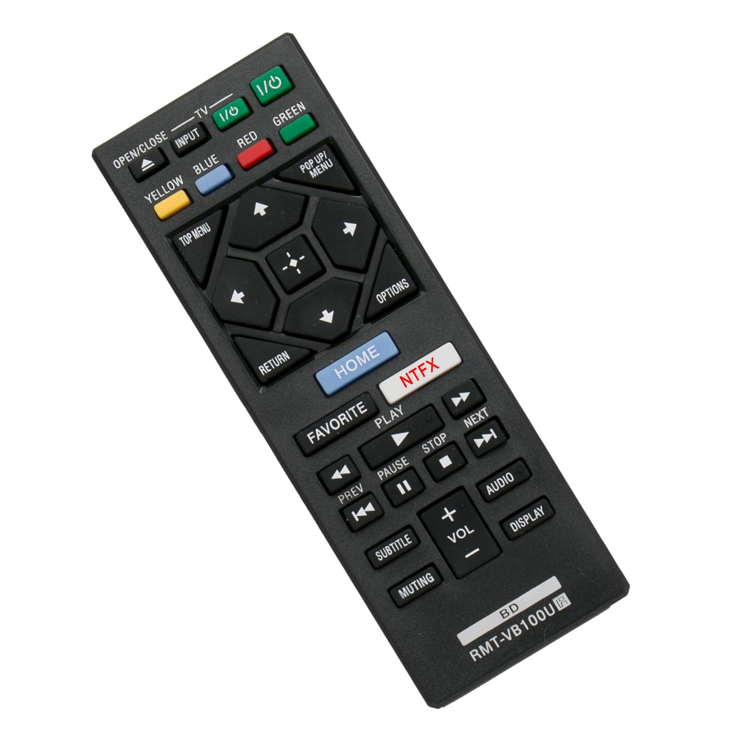 New RMT-VB100U Replace Remote fit for Sony Blu-Ray Player BDPS2900 BDPS3500 BDPBX150 BDP-BX150 BDPBX350 BDP-BX350 BDPBX550 BDP-BX550 BDP-BX650