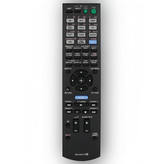 Replacement Remote Control Compatible for Sony STR-DN840 RMAAU170 149205111 STR-DH540 STR-DH740 STR-DH550 Audio/Video AV Receiver Home Theater System