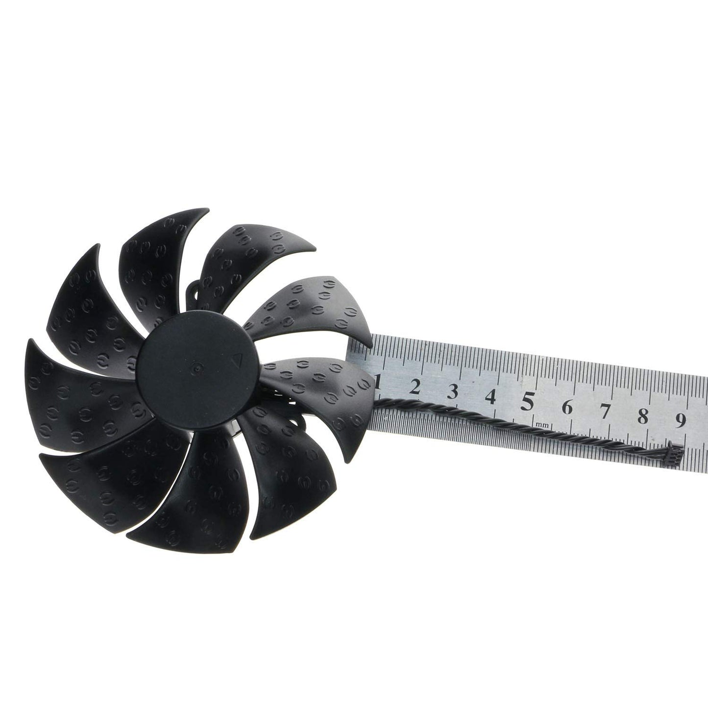 Right Cable 8.5cm Graphics Card Cooling Fan for EVGA RTX 2060 2070 2080 2080ti 4pin 12V PLD09220S12H