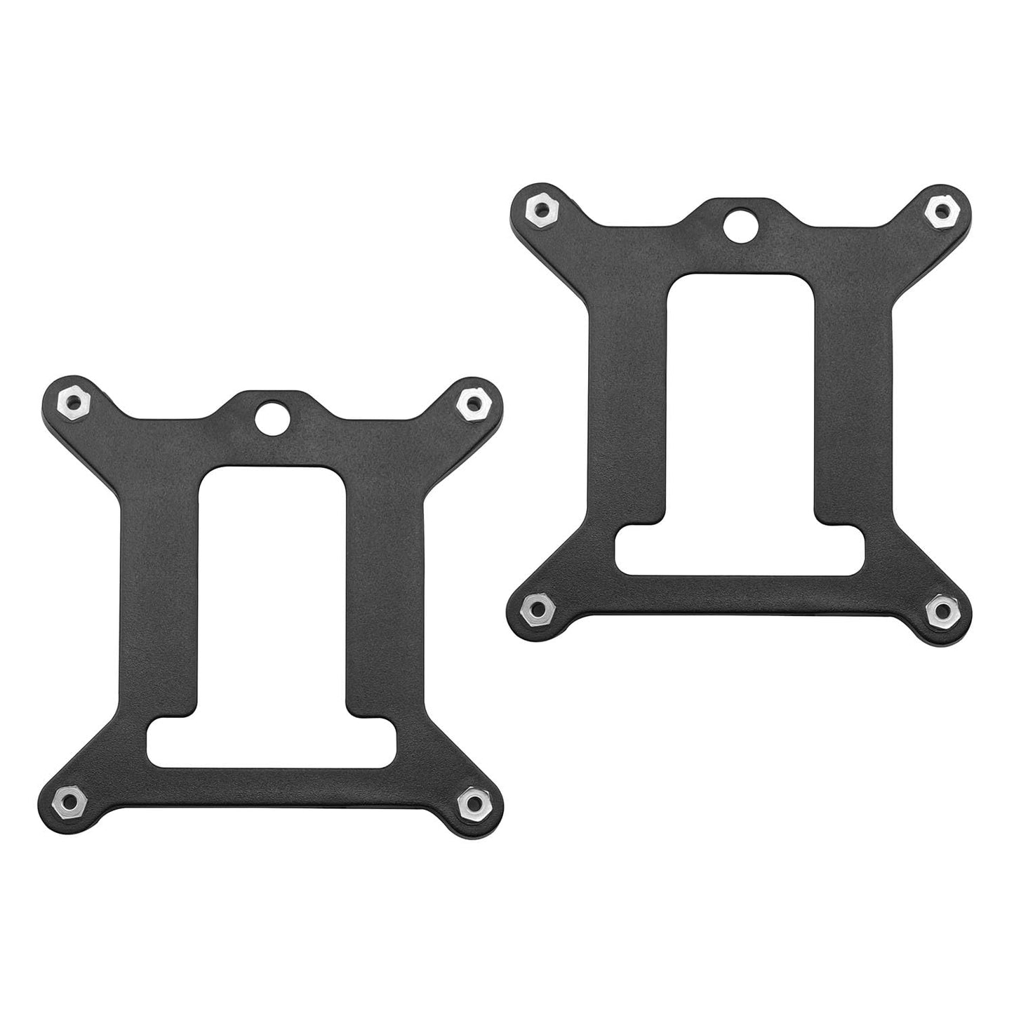 Zangc Plastic Backplate Intel LGA 1150 1151 1155 1156 CPU CPU Bracket Fan Radiator Buckle Bracket Backplane 75x75mm-2PCS