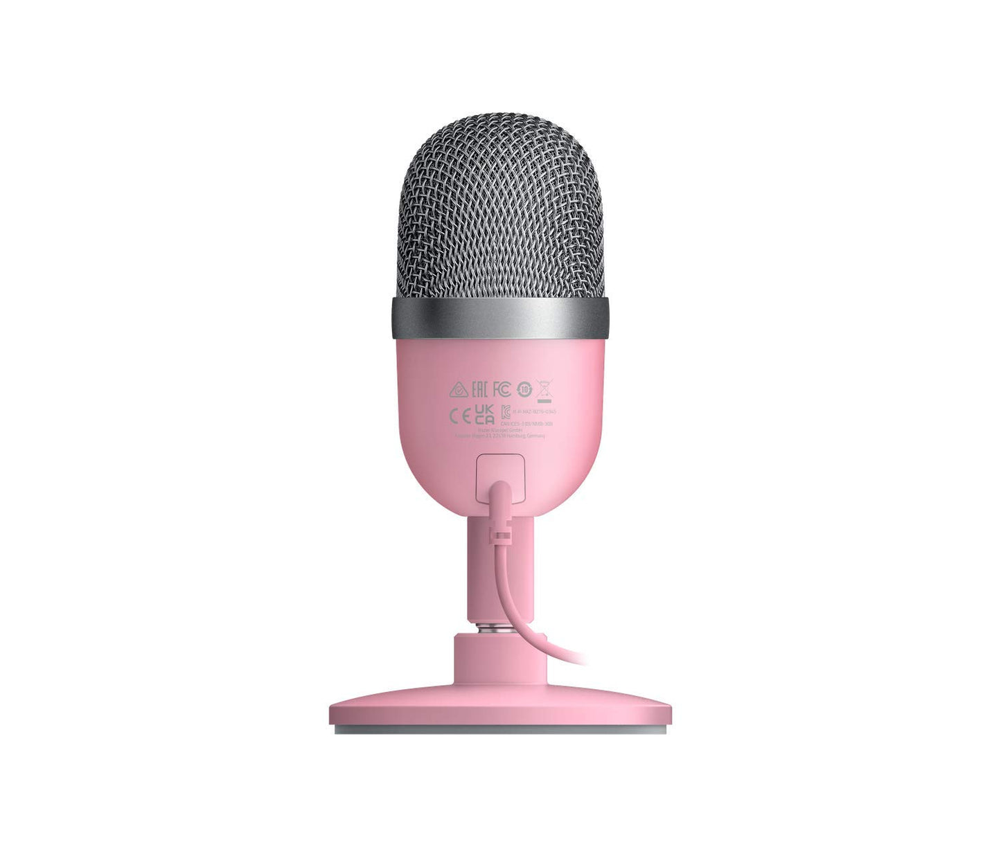 Razer Seiren Mini - USB Condenser Microphone for Streaming (Compact with Supercardioid Polar Pattern, Tiltable Stand, Integrated Shock Absorber)