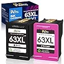 FACMS Remanufactured Ink Cartridge Replacement for HP 63 63XL 63XL for Envy 4520 4512 4513 4516 OfficeJet 3830 5255 5258 DeskJet 1112 1110 3630 3632