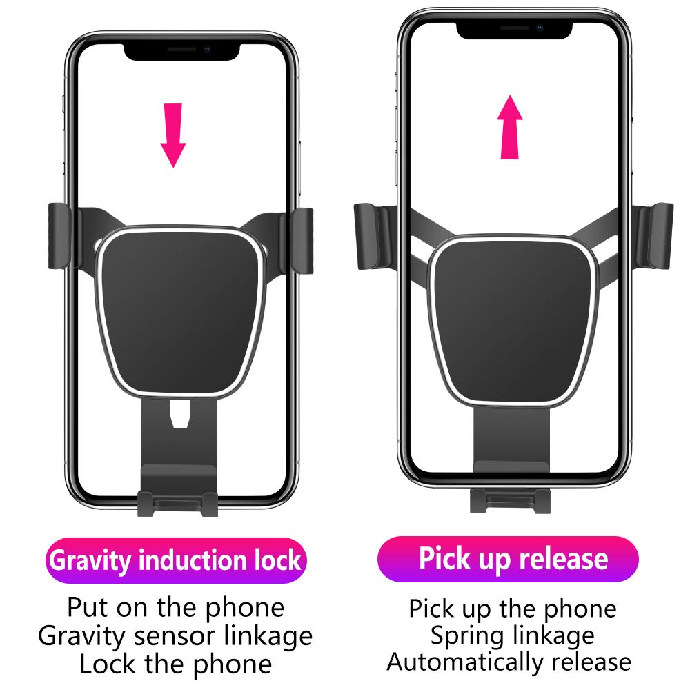 LUNQIN Car Phone Holder for Hyundai Tucson 2025 2026 ?Santa Cruz 2025 2026 Auto Accessories Navigation Bracket Interior Decoration Screen Dash Board