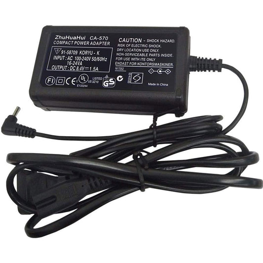 CA-570 AC Adapter Charger Compatible with Canon XA25,XA10,XA20,XA30,HG20,XH-A1,XA-30,Vixia HF100, XA11,HF G20, HF