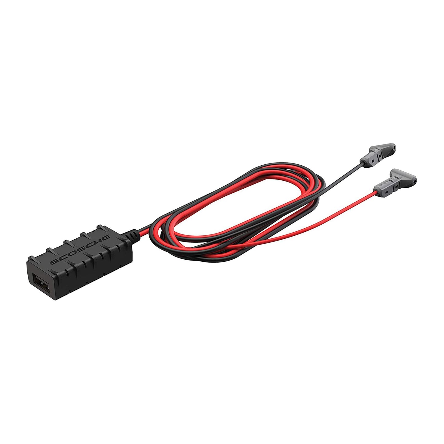 Scosche UHWK-SP1 12V Fused USB to 5V Dash Cam Hardwire Kit - 5FT USB-A Quick Connect Dashcam Stealth Installation for Car Camera Charger System