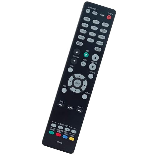 Replacement Remote Control Controller for Denon AVR-S640H AVR-S650H AVR-S750H Audio Video Receiver 4K UHD Home Theater