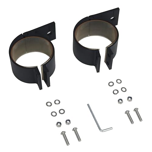 SYHVU 2.5 Inches Tube Clamp Mounting Bracket for Bull Bar and Any 2.5 Inches Round Tube Bar to Mounting LED Spot Lights and LED Light Bar,LED Round
