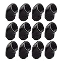 dracaena.io 12 Pack G1/4" 45° Rotary 360° Swivel Fitting, Male to Female Extender Adapter for PC Water Cooling Loop, Computer Liquid Cooling Fittings