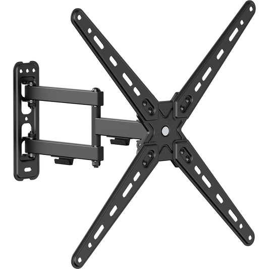 CondoMounts TVA8044 Full Motion TV Wall Mount for 13"-55" Screens | Articulating TV Wall Mount with Swivel Arm | Max VESA 400x400mm, Holds 55lbs |